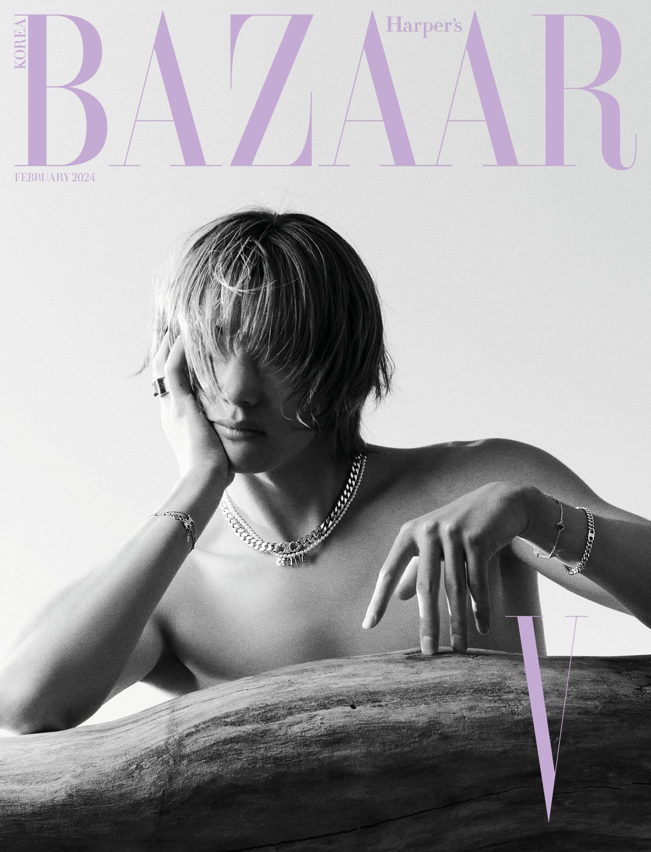 Copy of Copy of HARPER'S BAZAAR 2024.02 B VER. (COVER: BTS V)