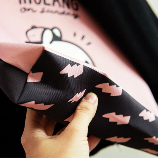 Molang - Black &amp; Pink Eco Bag