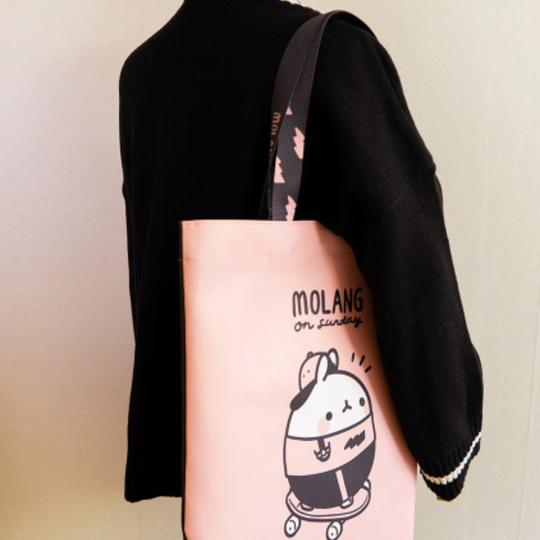 Molang - Black & Pink Eco Bag