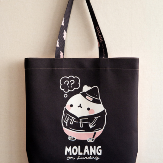 Molang - Black &amp; Pink Eco Bag