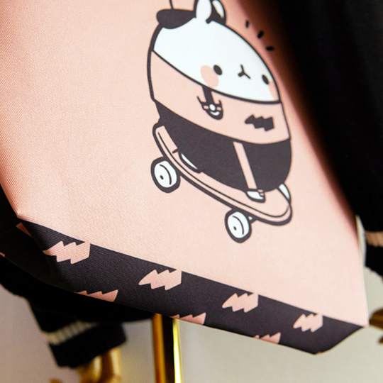 Molang - Black &amp; Pink Eco Bag