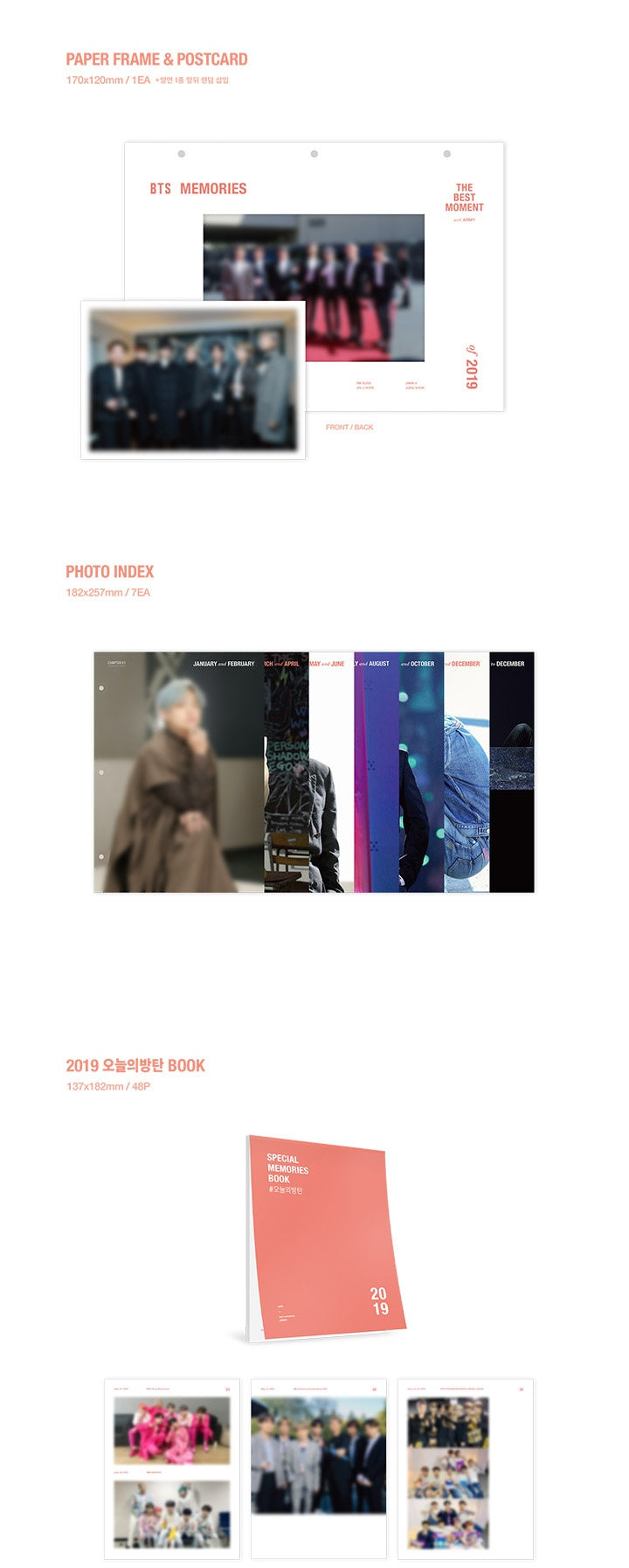 BTS MEMORIES OF 2019 DVD