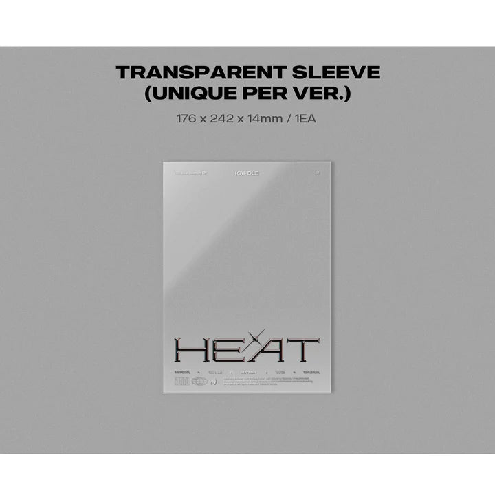 (G)I-DLE - Heat : Premium Sleeve Album (Flare Version)