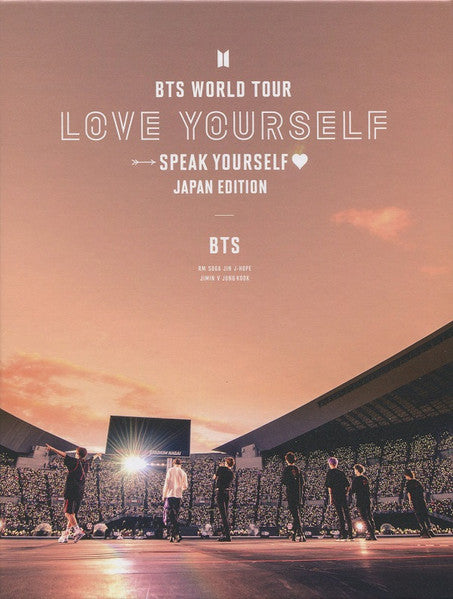 BTS WORLD TOUR LOVE YOURSELF SPEAK YOURSELF JAPAN